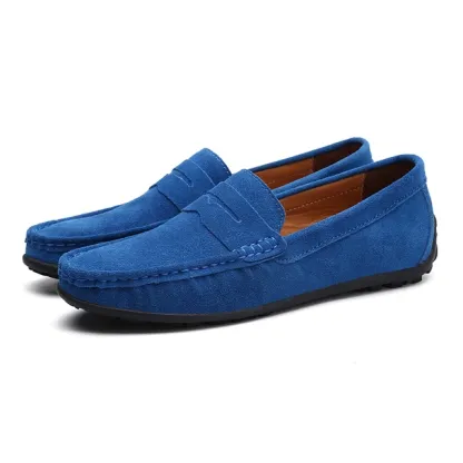 Suede casual formal men's moccasins