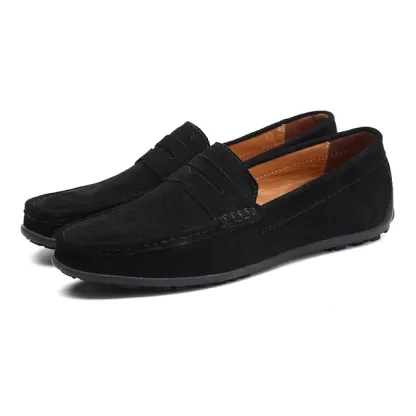 Suede casual formal men's moccasins