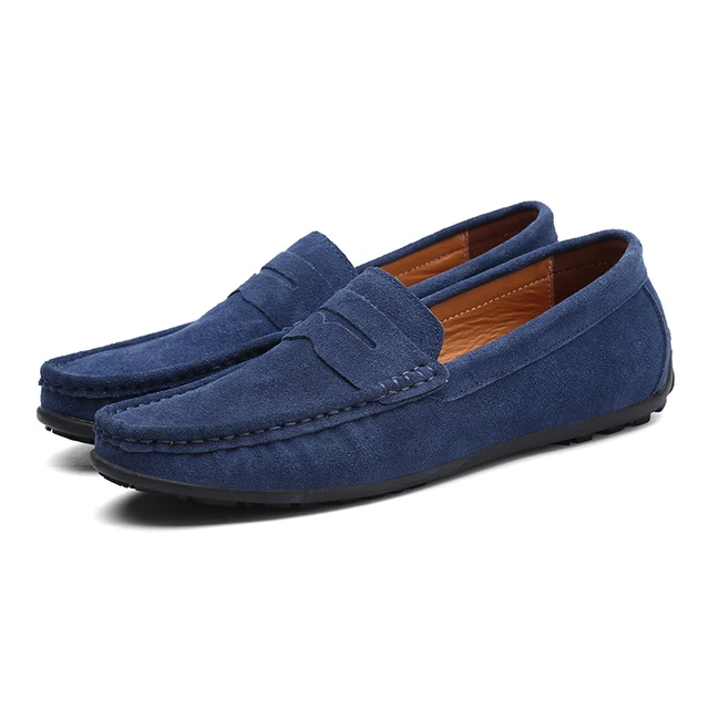 Suede casual formal men's moccasins