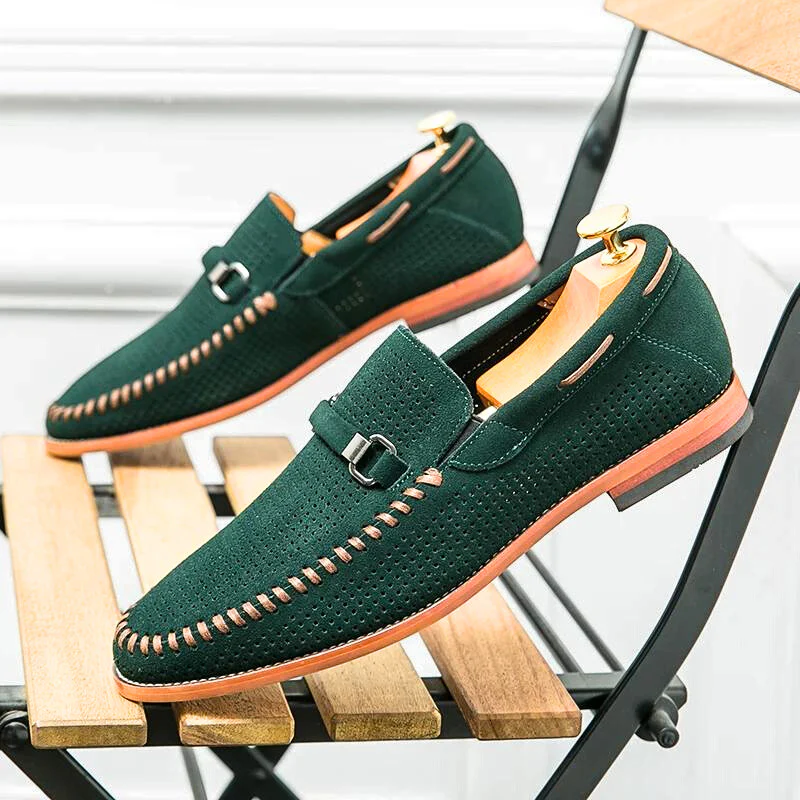 mens shoes camel suede moccasins