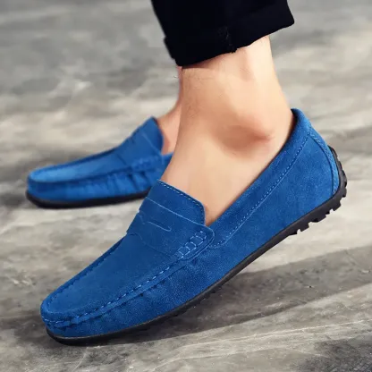Suede casual formal men's moccasins