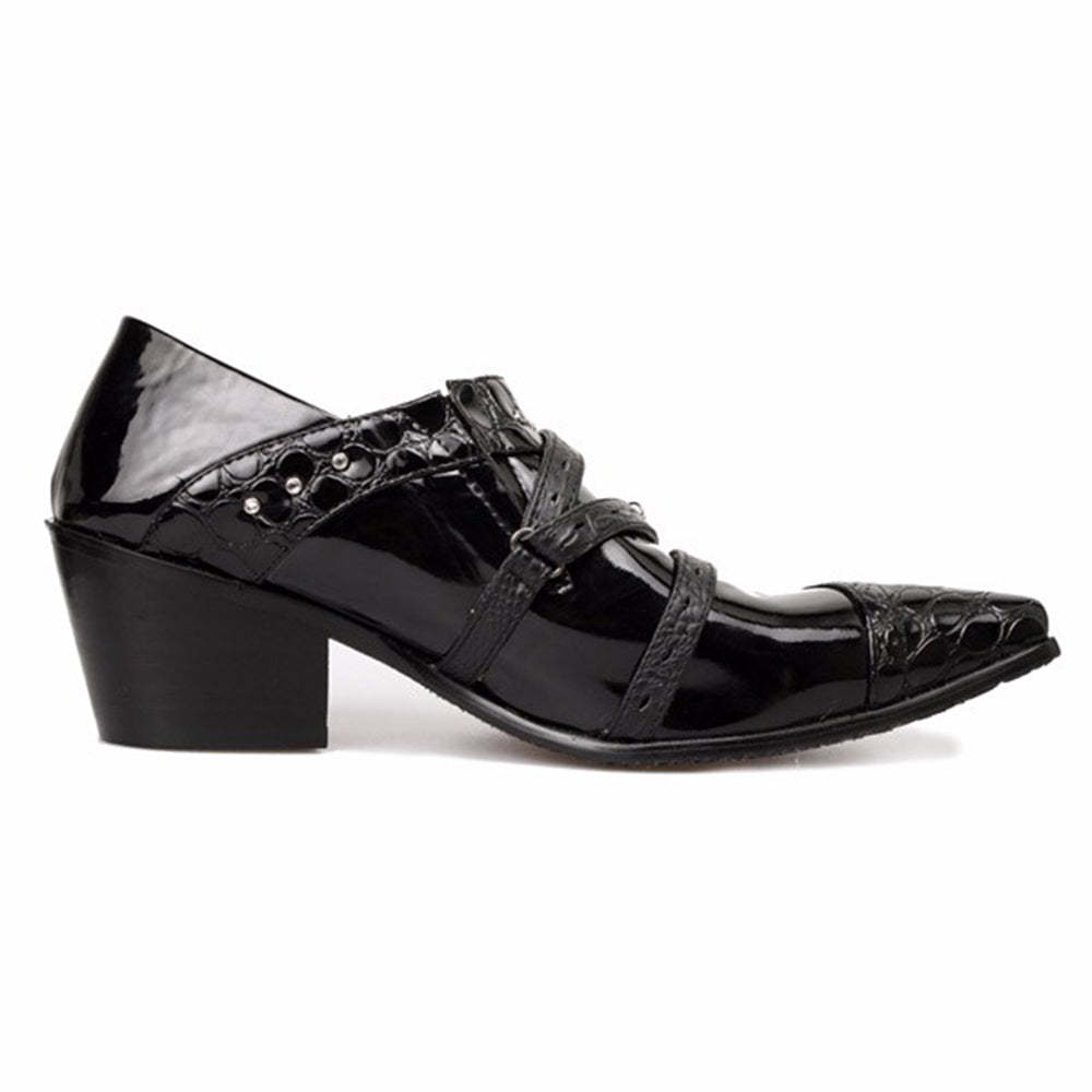 AOMISHOES?  British Chains Dress Shoes #8032