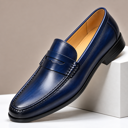GENTLEMAN™Large size men's soft sole and soft surface casual leather shoes | Sizes include US14, US15, US16 (EU48, EU49, EU50)