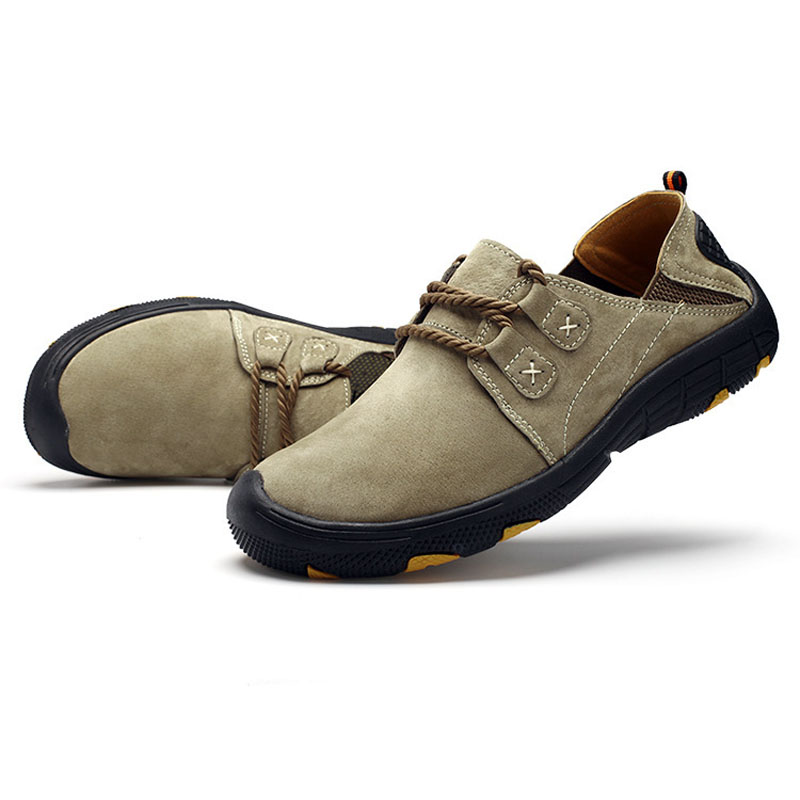 Men's Casual Outdoor Athletic Shoes - Non-slip and Wear-resistant Hiking Shoes