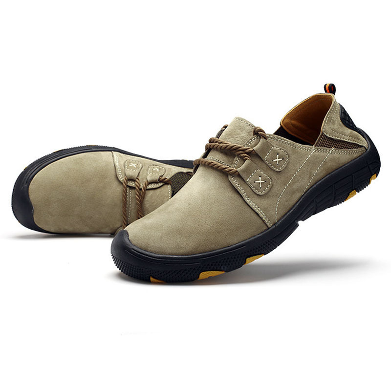 Men's Casual Outdoor Athletic Shoes - Non-slip and Wear-resistant Hiking Shoes