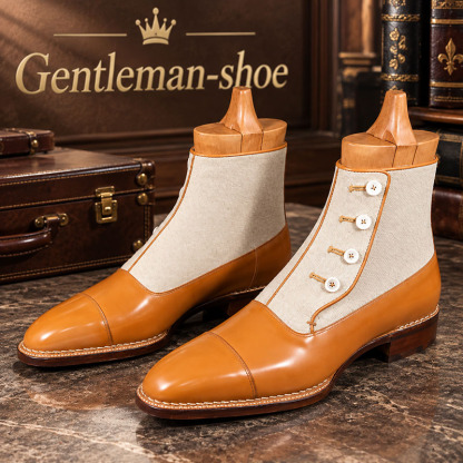 [Copy]Men’s Genuine Leather Double-Buckle Monk Strap Dress Shoes 