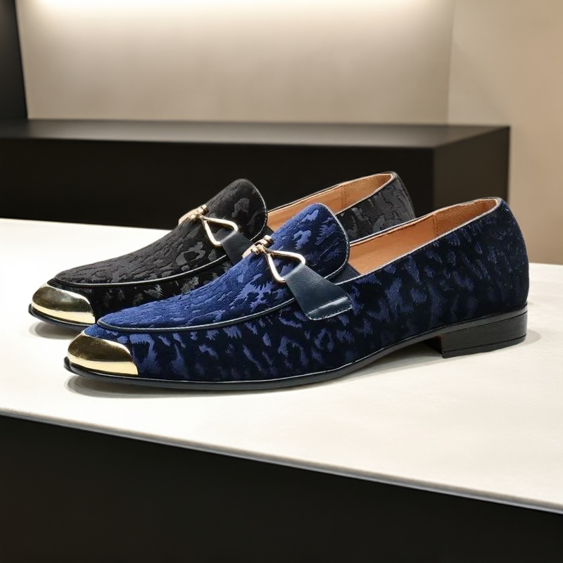 GENTLEMAN™Suede dark pattern fashion loafers