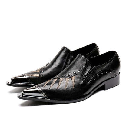AOMISHOES?  Italian CLASSIC Dress Shoes #8043