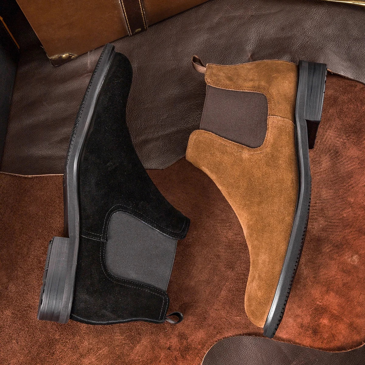 GUYSTEP-leather chelsea boot