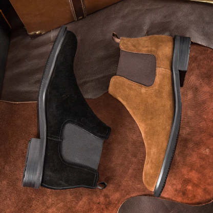 GUYSTEP-leather chelsea boot