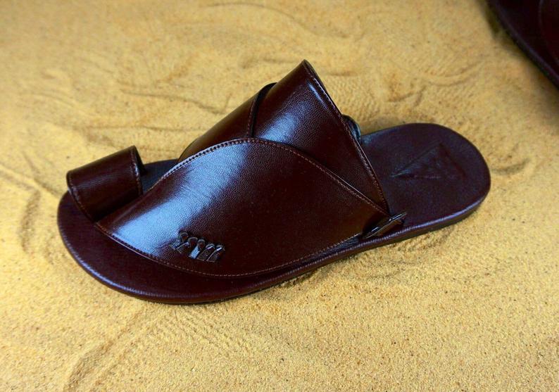 Men pu summer casual slippers