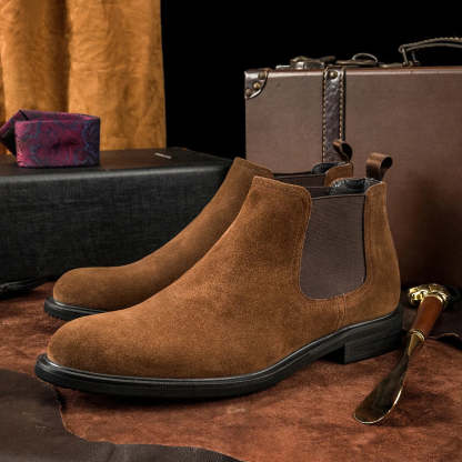 GUYSTEP-leather chelsea boot