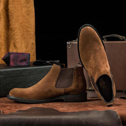 GUYSTEP-leather chelsea boot