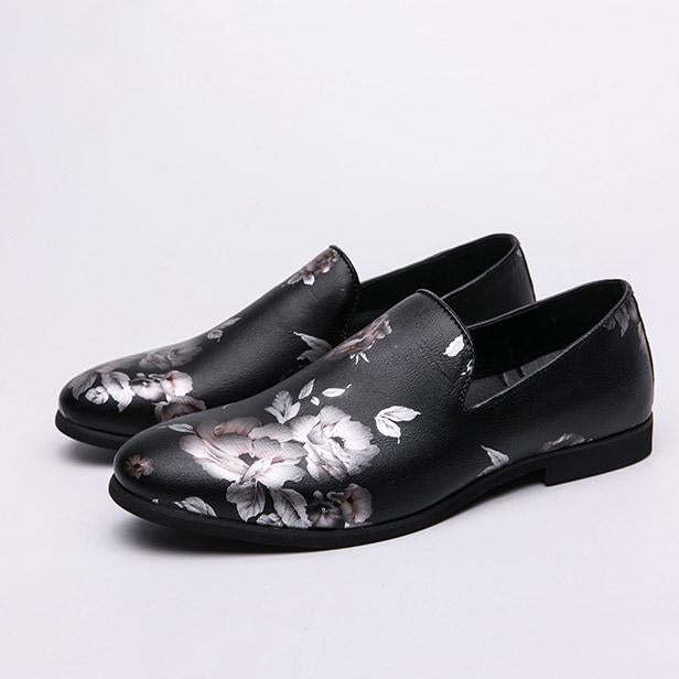 Men's Fashion Pointed Slip-on Formal Loafer