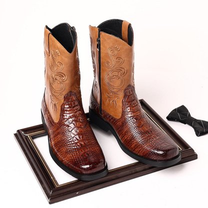 GUYSTEP™-Vintage Handmade Cowboy Boots