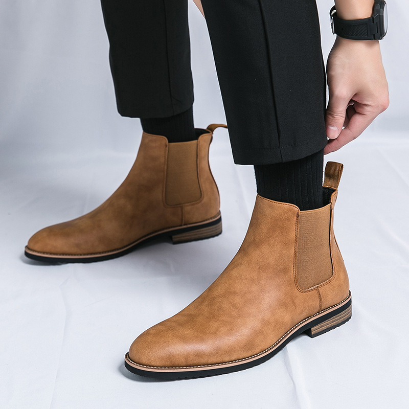 GUYSTEP™-Fashion Casual All-match Suede Chelsea Boots(Special offer, return to original price of $169 after 7 days.)