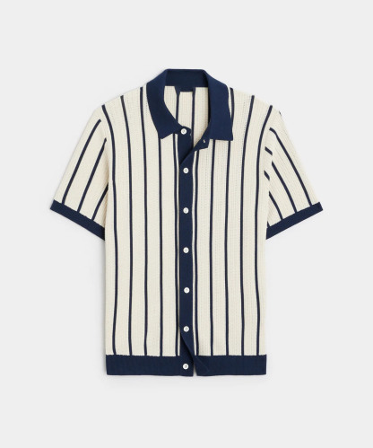 Atlantic Frame Knit Polo