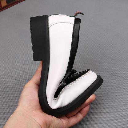 GUYSTEP™-Stitching Slip-On Heightening Shoes