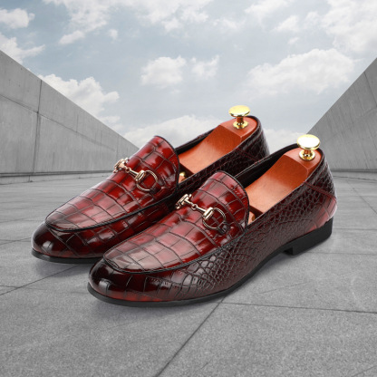 British style fashion business casual leather shoes