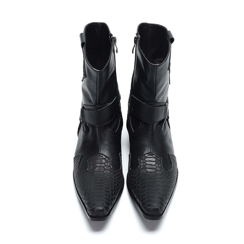 Men's high top Chelsea boots