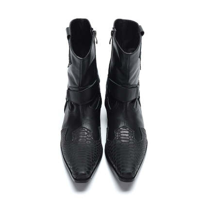Men's high top Chelsea boots