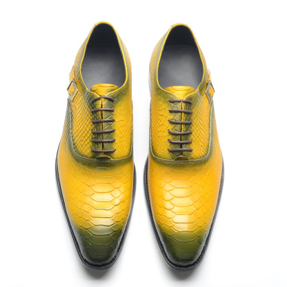 GUYSTEP™High-grade handmade cowhide all-match business formal leather shoes