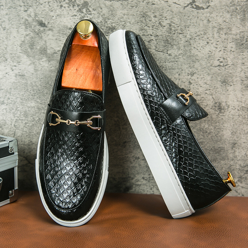 Business Casual Board Shoes English Lefu Shoes