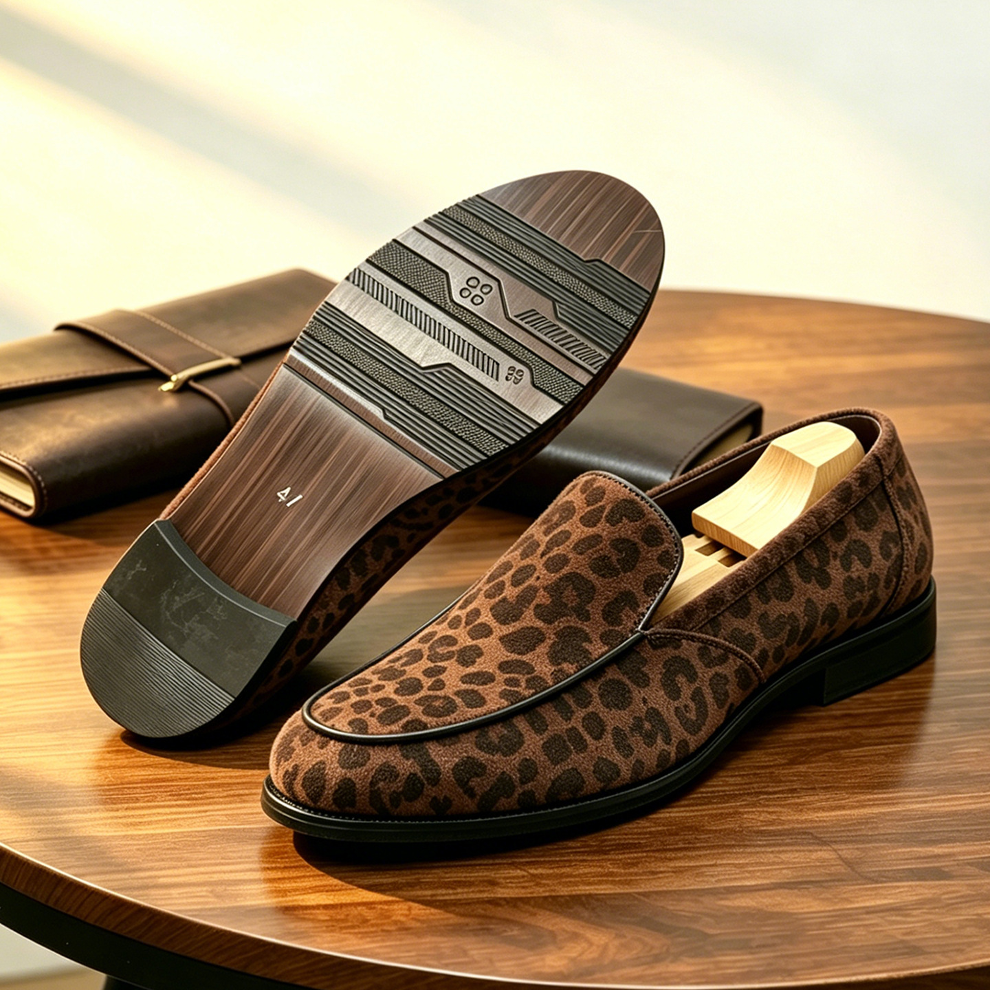 [Copy]Men's Suede Horsebit Casual Loafers