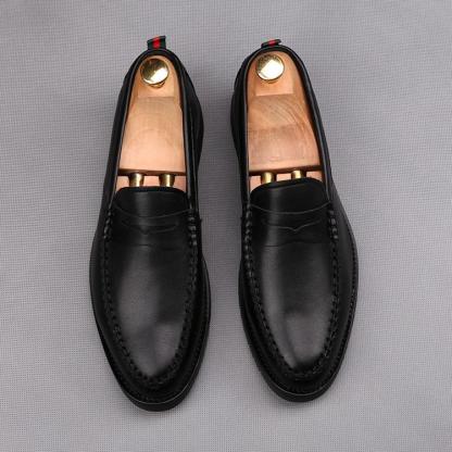 GUYSTEP™-Stitching Slip-On Heightening Shoes