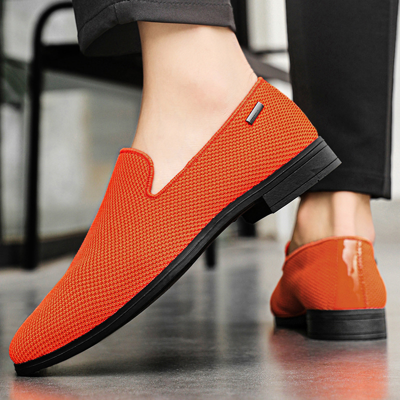 Men's ultralight mesh breathable plus-size club shoes