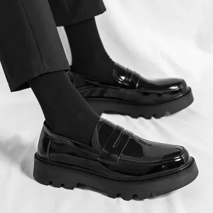 [Copy]Large size new style slip-on fashionable men's casual green loafers