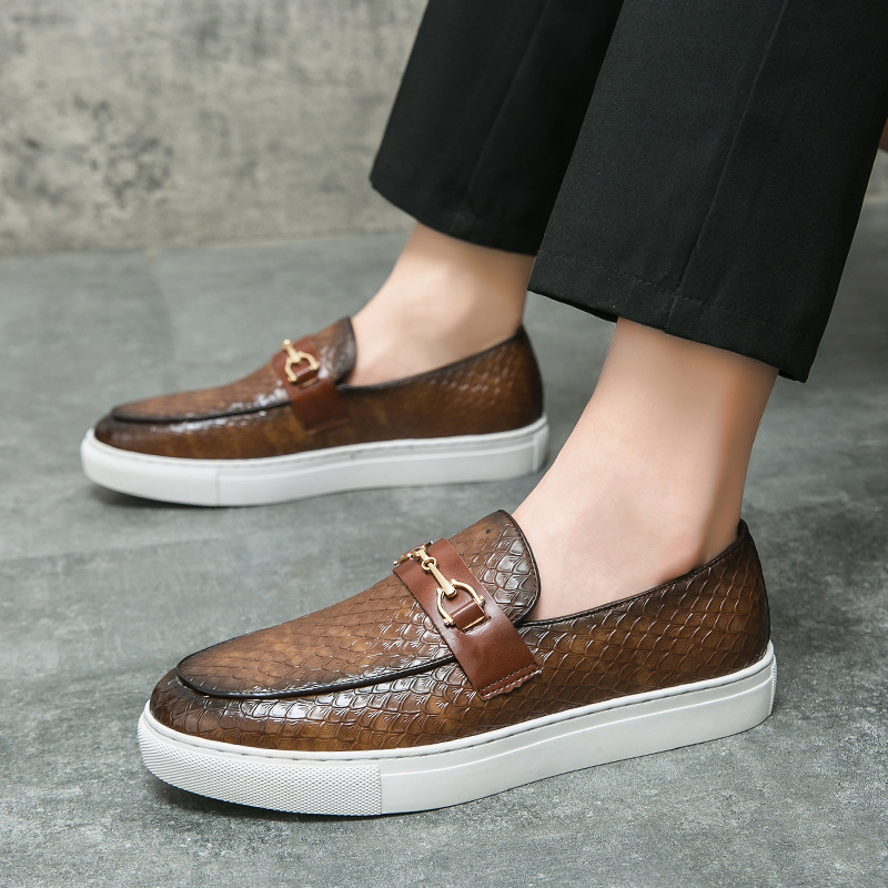 Business Casual Board Shoes English Lefu Shoes