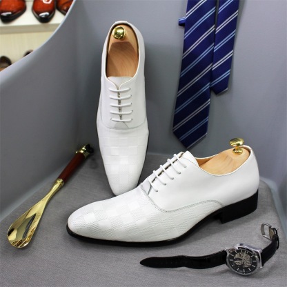 Men's business fashion casual hot selling genuine leather handmade Oxford shoes