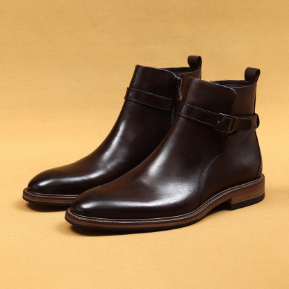 [Copy]Stylish and Versatile Men's Plus-Size Genuine Leather Derby Shoes
