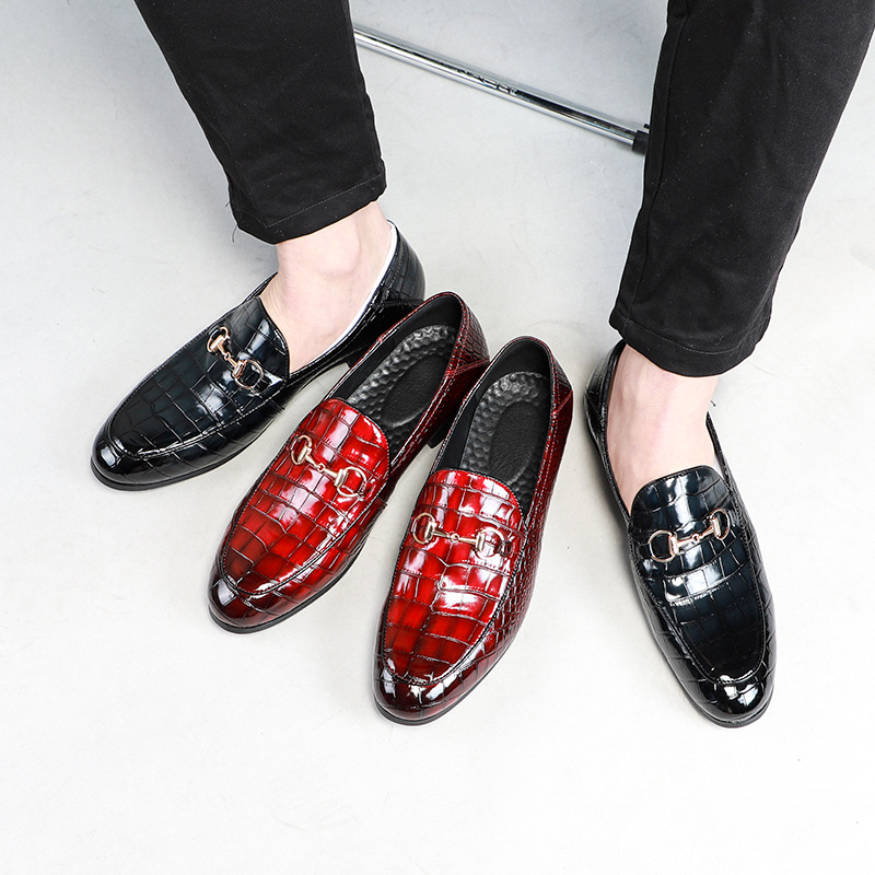 British style fashion business casual leather shoes