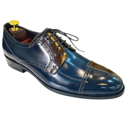 Color matching high-end versatile handmade business wear-resistant genuine leather men's casual formal leather shoes breathable and lightweight wedding shoes