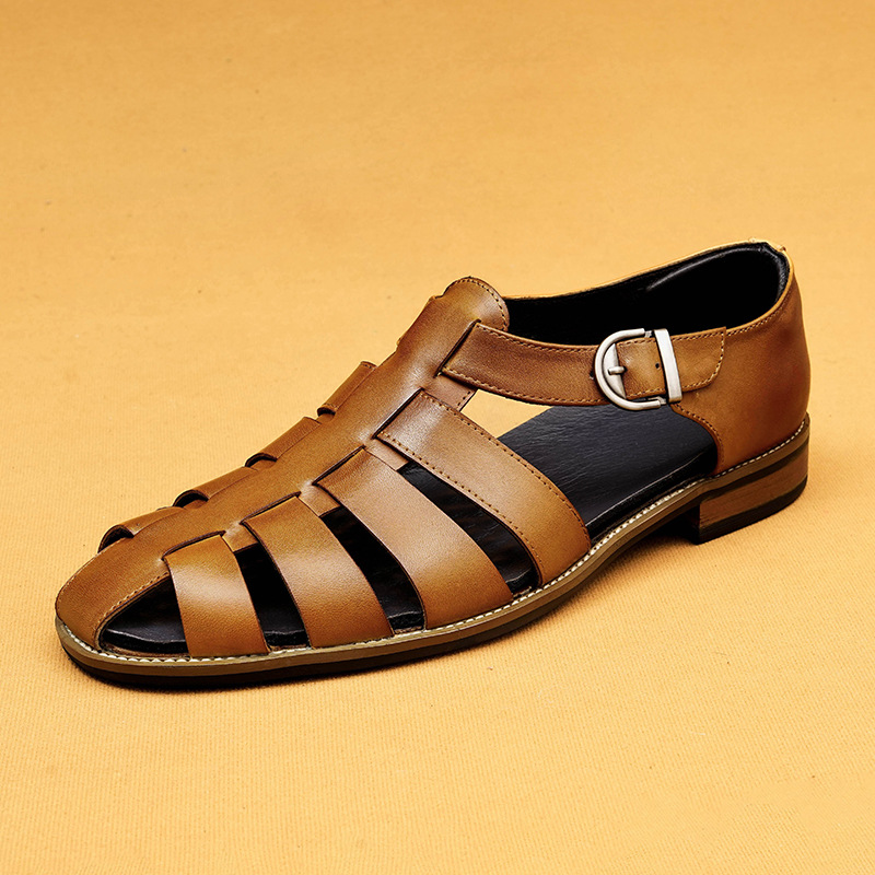 [Copy][Copy]Summer Fashion Genuine Leather Casual Men's Sandals