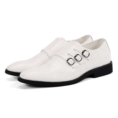 Factory direct sales of new summer business casual men's leather shoes foreign trade cross-border large size one piece wholesale