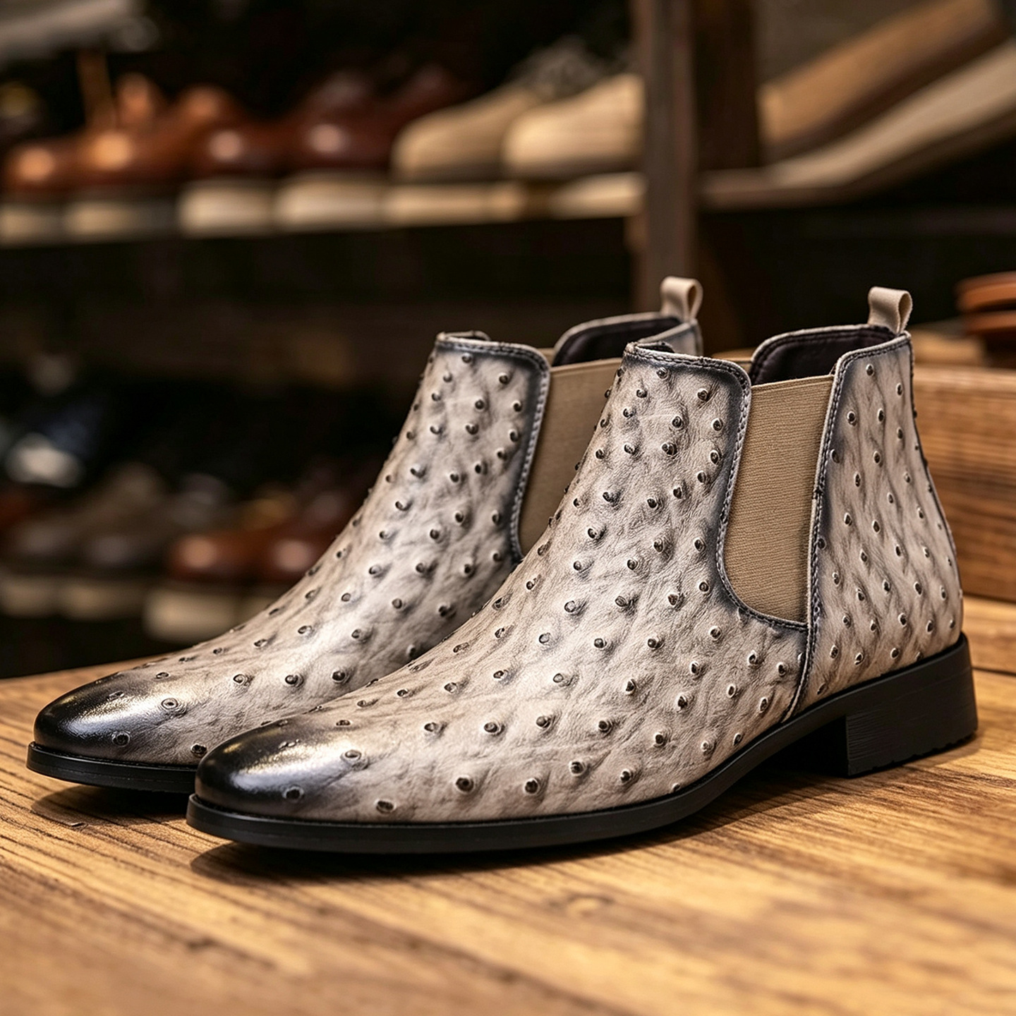 Men's Simple Casual Plus Size Chelsea Boots