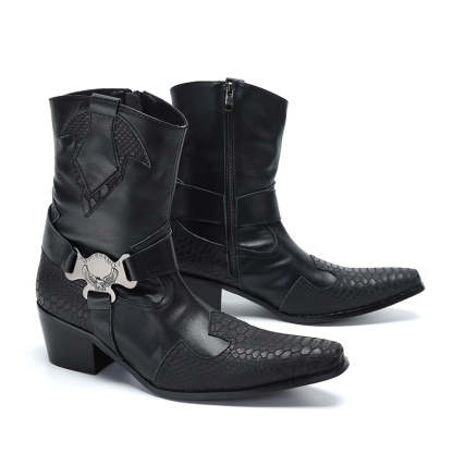 Men's high top Chelsea boots