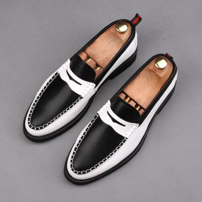 GUYSTEP™-Stitching Slip-On Heightening Shoes