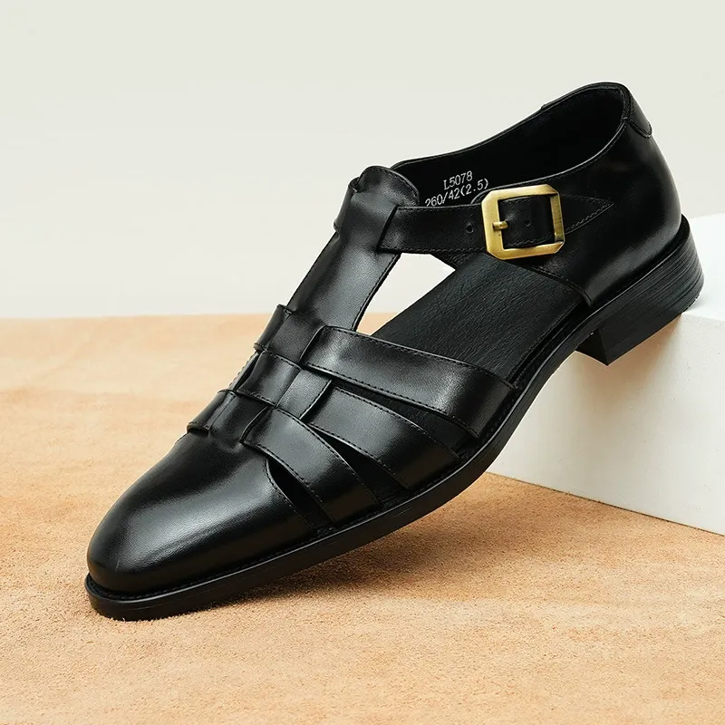 GENTLEMAN™Vintage Men's Summer Business Casual Leather Sandals