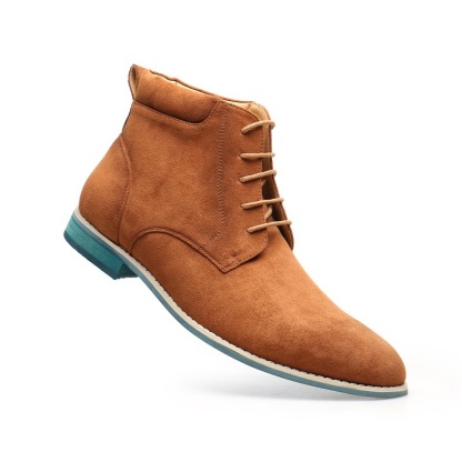 [Order processing] New pointed lace-up men's Martin boots, outdoor fashion boots for men, cross-border wholesale