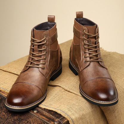 New British style men's casual Martin boots