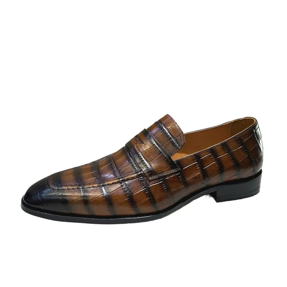 [Copy]Men's formal business leather derby shoes