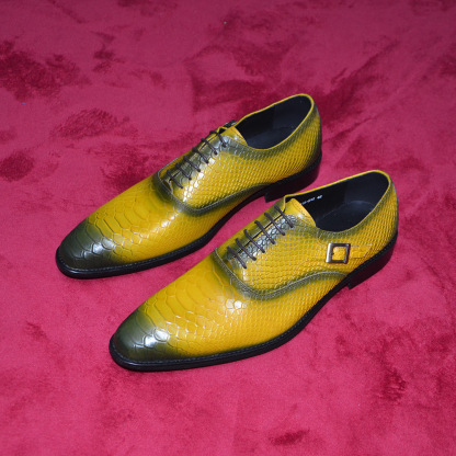 GUYSTEP™High-grade handmade cowhide all-match business formal leather shoes