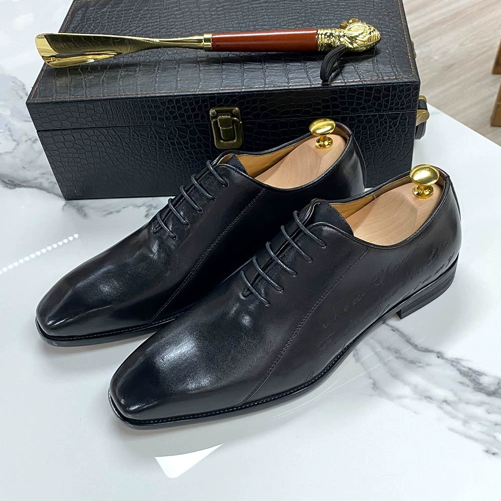 Business formal oxford shoes
