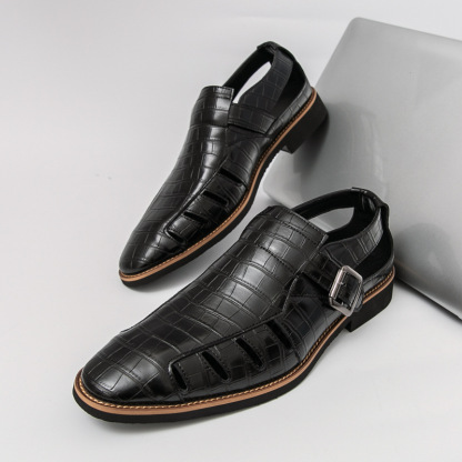 2026 New Men's Breathable Cut-Out Casual Shoes