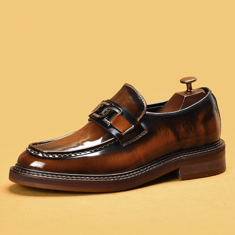 Men's Business Casual Leather Loafers