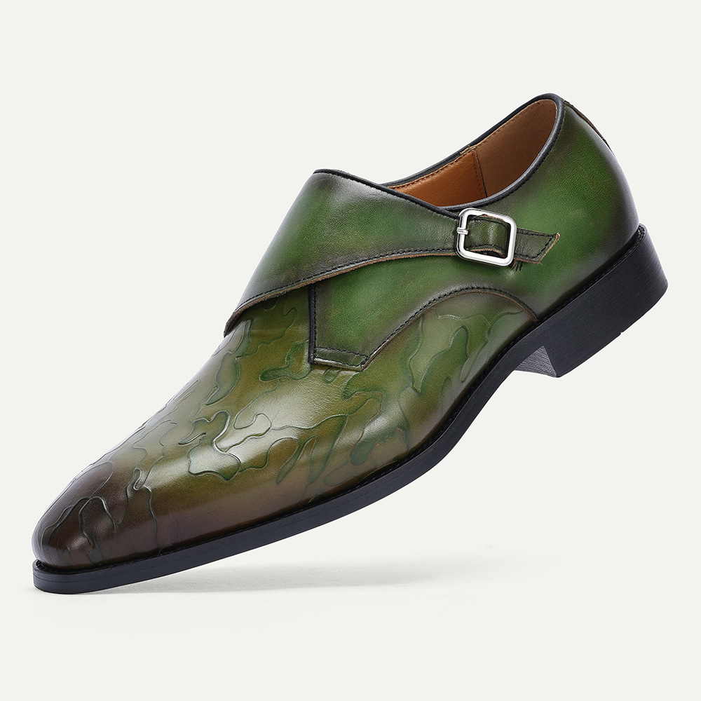 2025 new men's fashion leather shoes